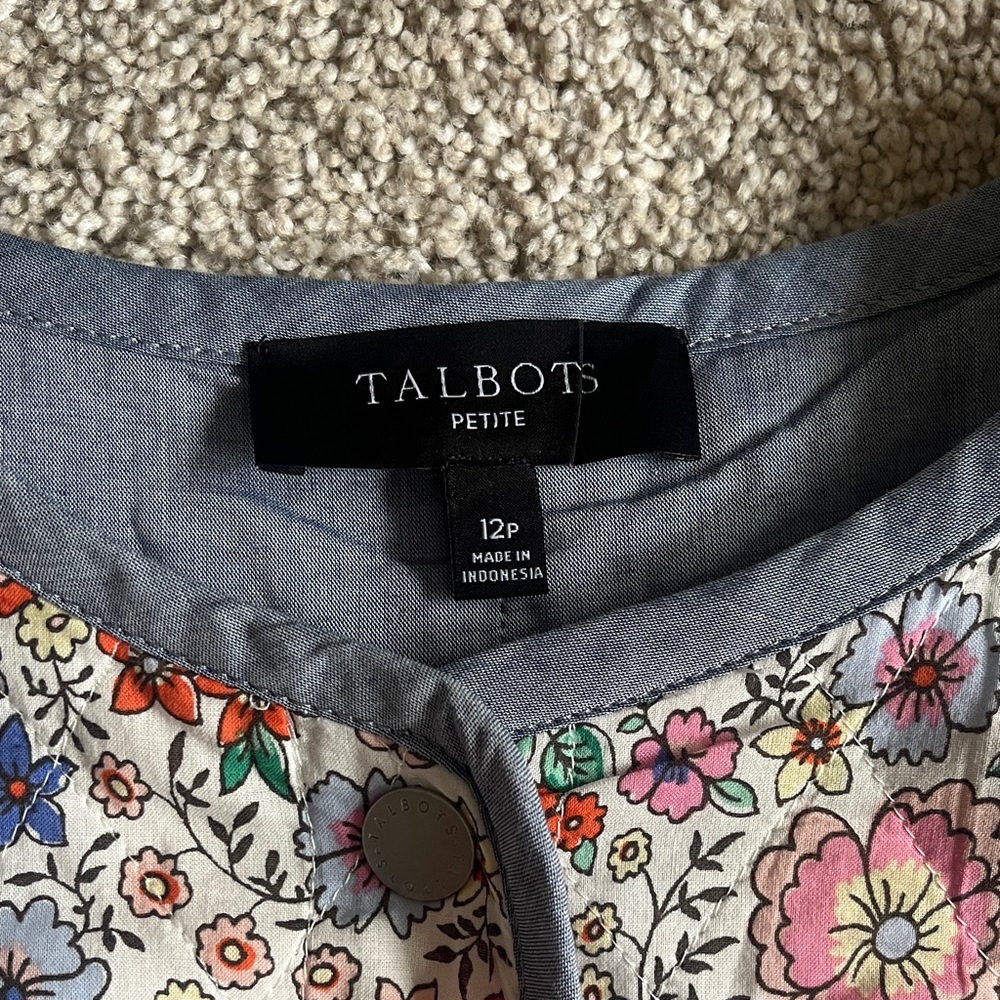 Talbots | Multicolor Floral Jacket - Picture 6 of 6